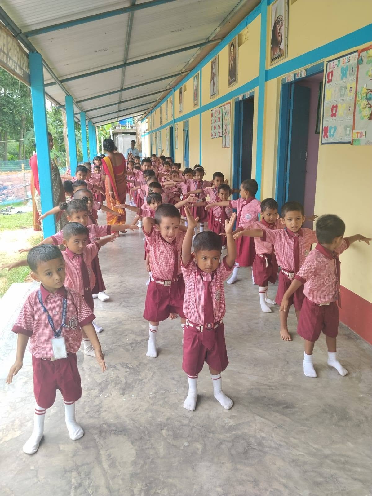 Students together